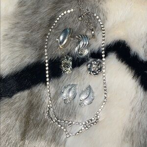 Vintage Germany, Napier, Trifari Pat., and more Some marked mixed pieces jewelry